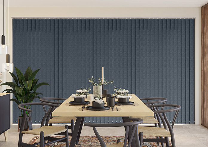 Juno (Blackout), Highland Blue - Vertical Blind - Image 6